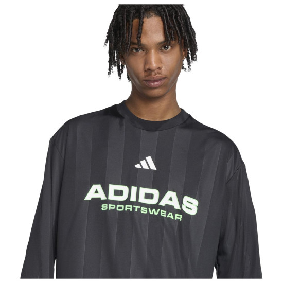 Adidas Ανδρική μακρυμάνικη μπλούζα House of Tiro Jacquard Jersey